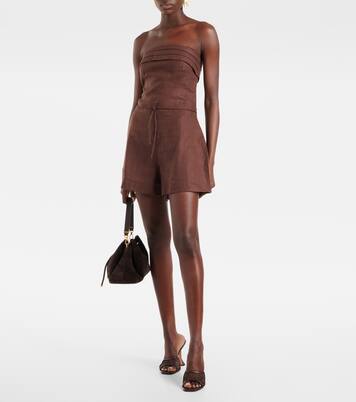 Fleuri linen jumpsuit | Faithfull