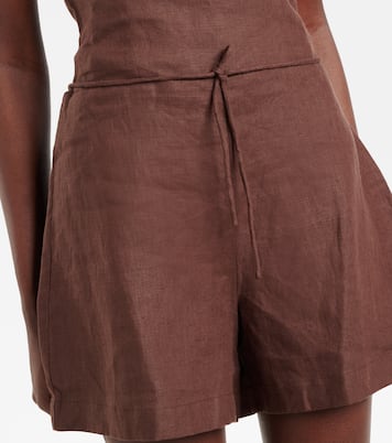 Fleuri linen jumpsuit | Faithfull