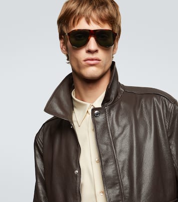 Lunettes de soleil aviateur | Brunello Cucinelli