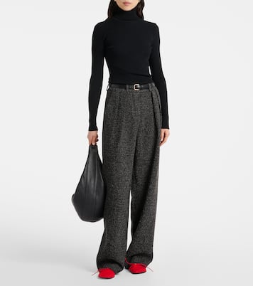 White Label Weite Hose Eleanor aus Tweed | Proenza Schouler