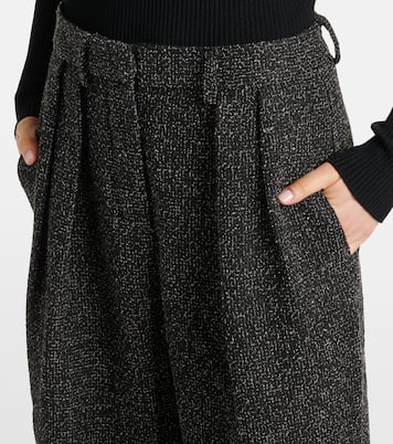 White Label Weite Hose Eleanor aus Tweed | Proenza Schouler