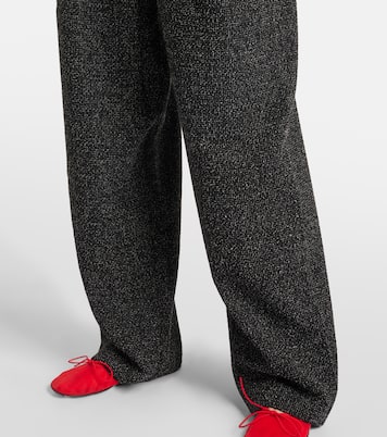 White Label Weite Hose Eleanor aus Tweed | Proenza Schouler