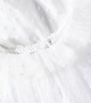Robe Nuance brodée en tulle | Bonpoint
