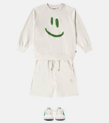 Bestickte Sneakers Ballstar aus Leder | Golden Goose Kids