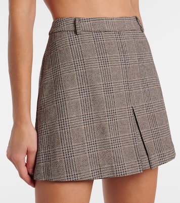 Skort aus Baumwolle und Leinen | Self-Portrait