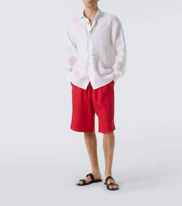 Shorts aus Leinen | Kiton