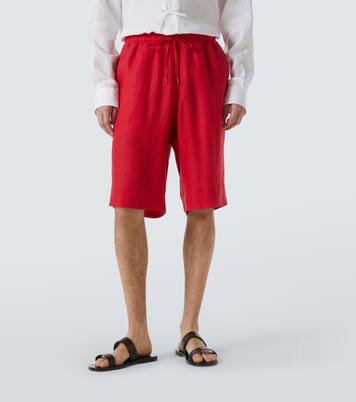 Shorts aus Leinen | Kiton
