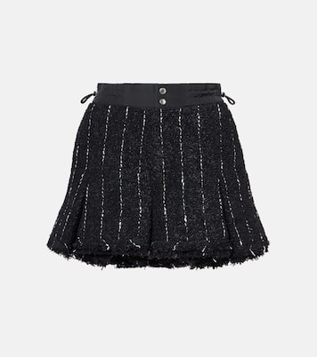 Striped tweed shorts | Sacai