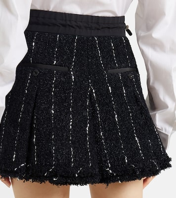 Striped tweed shorts | Sacai