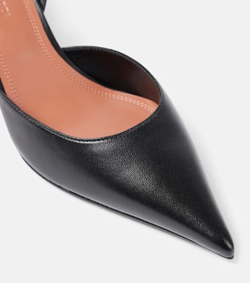 Sofia leather slingback pumps | Amina Muaddi