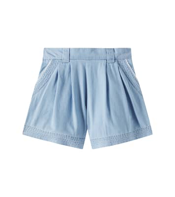 Denim Bermuda shorts | Chloé Kids