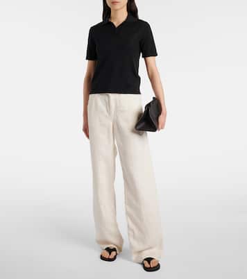 Polohemd Julianna aus Seide | The Row