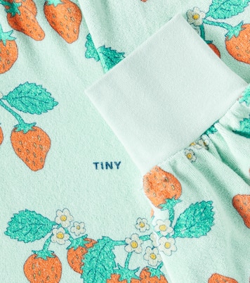 Strawberries cotton terry sweatpants | Tinycottons