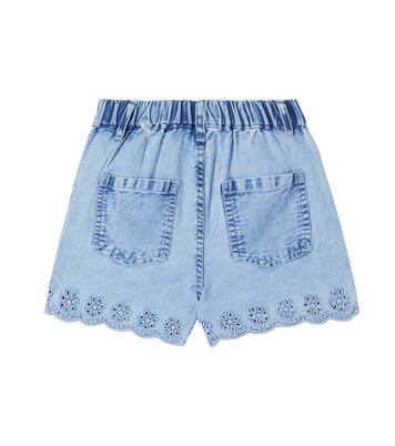 Niobe embroidered denim shorts | The New Society