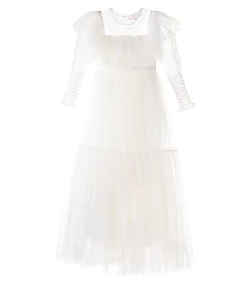 Glitter ruffled tulle dress | Petite Amalie  