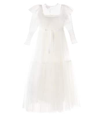 Glitter ruffled tulle dress | Petite Amalie  