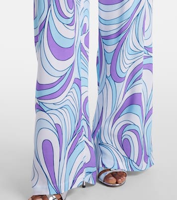 Pantalon ample Olivia imprimé | Melissa Odabash