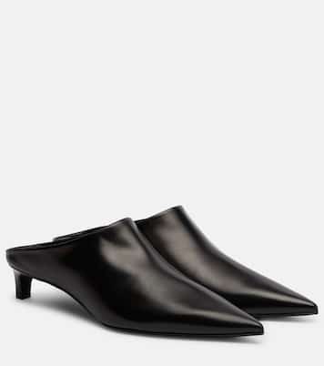 Mules aus Leder | Jil Sander
