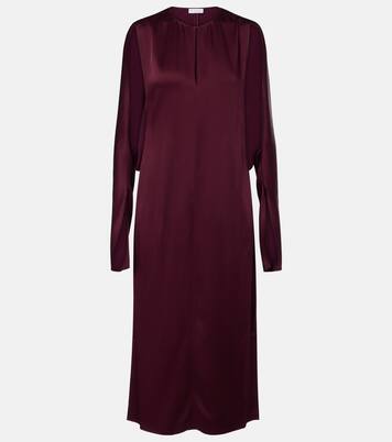 Robe midi en satin | Stella McCartney