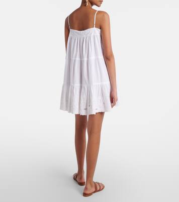Robe brodée en coton | Juliet Dunn