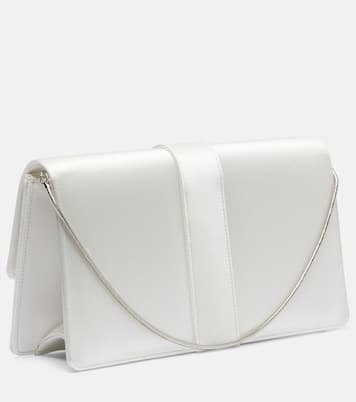 Capri embellished satin clutch | Manolo Blahnik