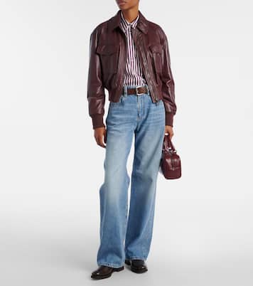 Chelsea Monili leather ankle boots | Brunello Cucinelli