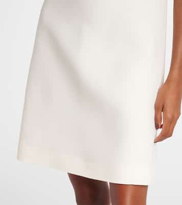 Embellished wool and silk minidress | Valentino