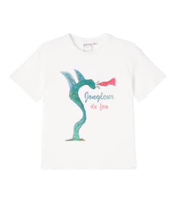 x RHW Jongleur cotton and linen T-shirt | Konges Sløjd