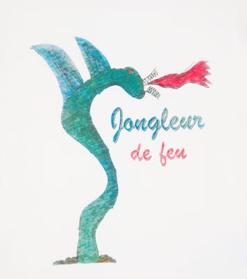 x RHW Jongleur cotton and linen T-shirt | Konges Sløjd