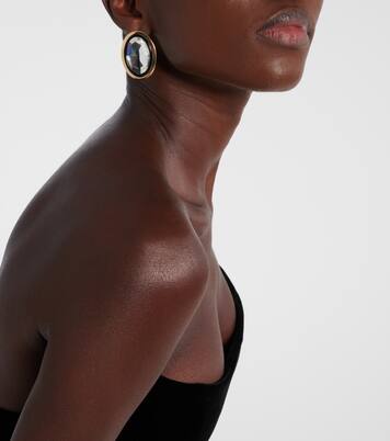 Ohrringe mit Kristallen | Self-Portrait