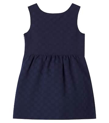 Abito in jacquard di cotone GG | Gucci Kids