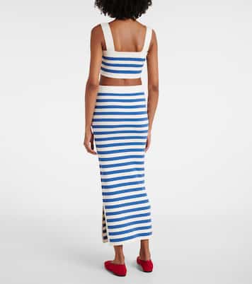 Jupe crayon Ari rayée | Posse