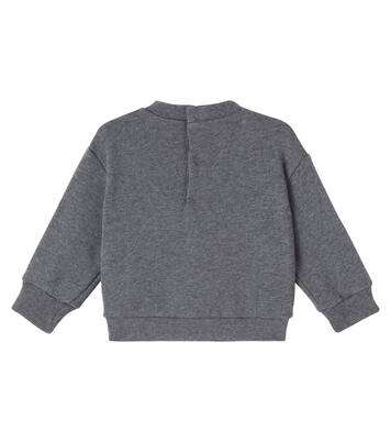 Baby embroidered cotton sweatshirt | Il Gufo