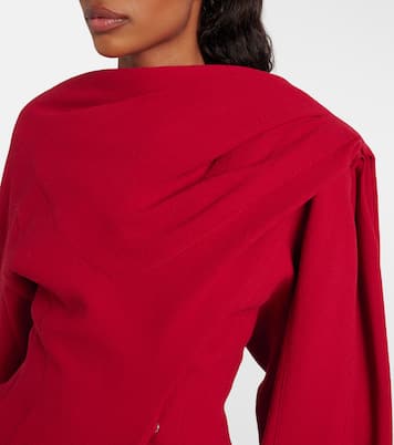 re/edit Chimère virgin wool jacket | Mugler