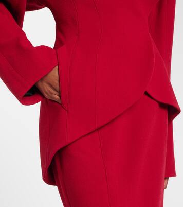 re/edit Chimère virgin wool jacket | Mugler
