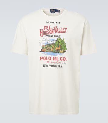Printed cotton jersey T-shirt | Polo Ralph Lauren