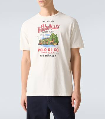Printed cotton jersey T-shirt | Polo Ralph Lauren