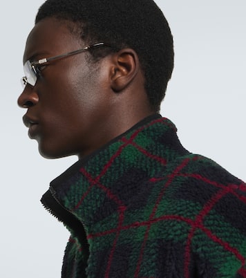 Gafas de sol rectangulares con logo | Miu Miu