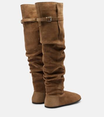 Overknee-Stiefel Big Boot aus Veloursleder | Christen