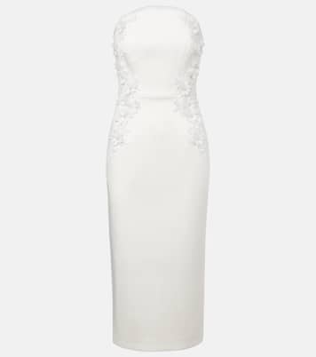 Vestido midi Xanthe adornado | Rebecca Vallance