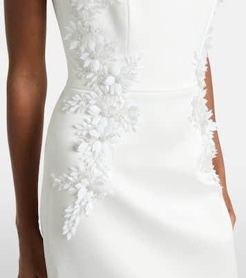 Vestido midi Xanthe adornado | Rebecca Vallance