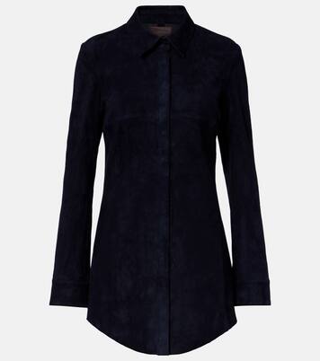 Geraldine suede shirt dress | Stouls