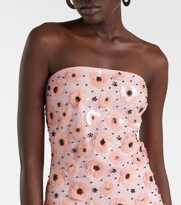 Midikleid aus Jersey mit Pailletten | Rotate