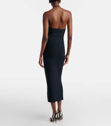 Robe midi Tablier en maille  | Jacquemus