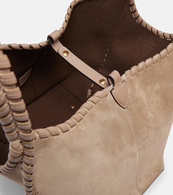 T Timeless Medium suede tote bag | Tod's