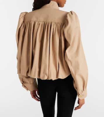 Cropped-Jacke aus Baumwoll-Canvas | Chloé