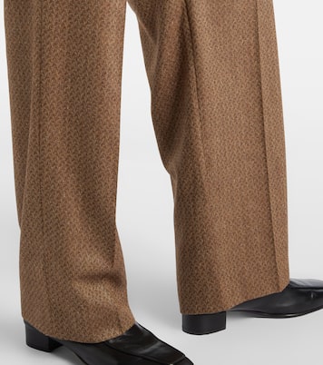 Weite Hose Amel aus Seide und Wolle | Blazé Milano