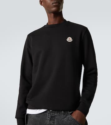 Archivio cotton jersey sweatshirt | Moncler