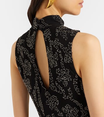 Verziertes Maxikleid Sylven aus Georgette | Veronica Beard