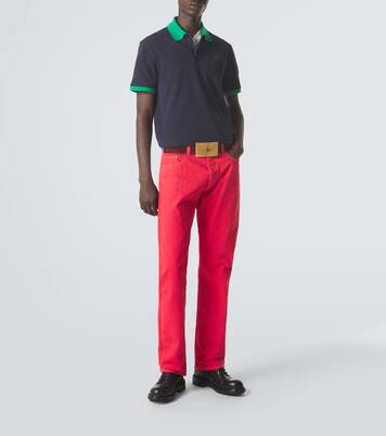 Medusa cotton polo shirt | Versace